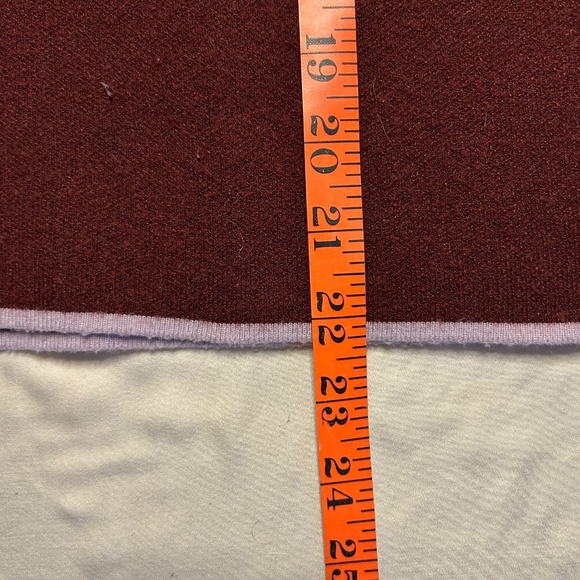 Anthropologie Lizzie Women’s Mock Neck Sweater Burgundy Sz S - Picture 6 of 9